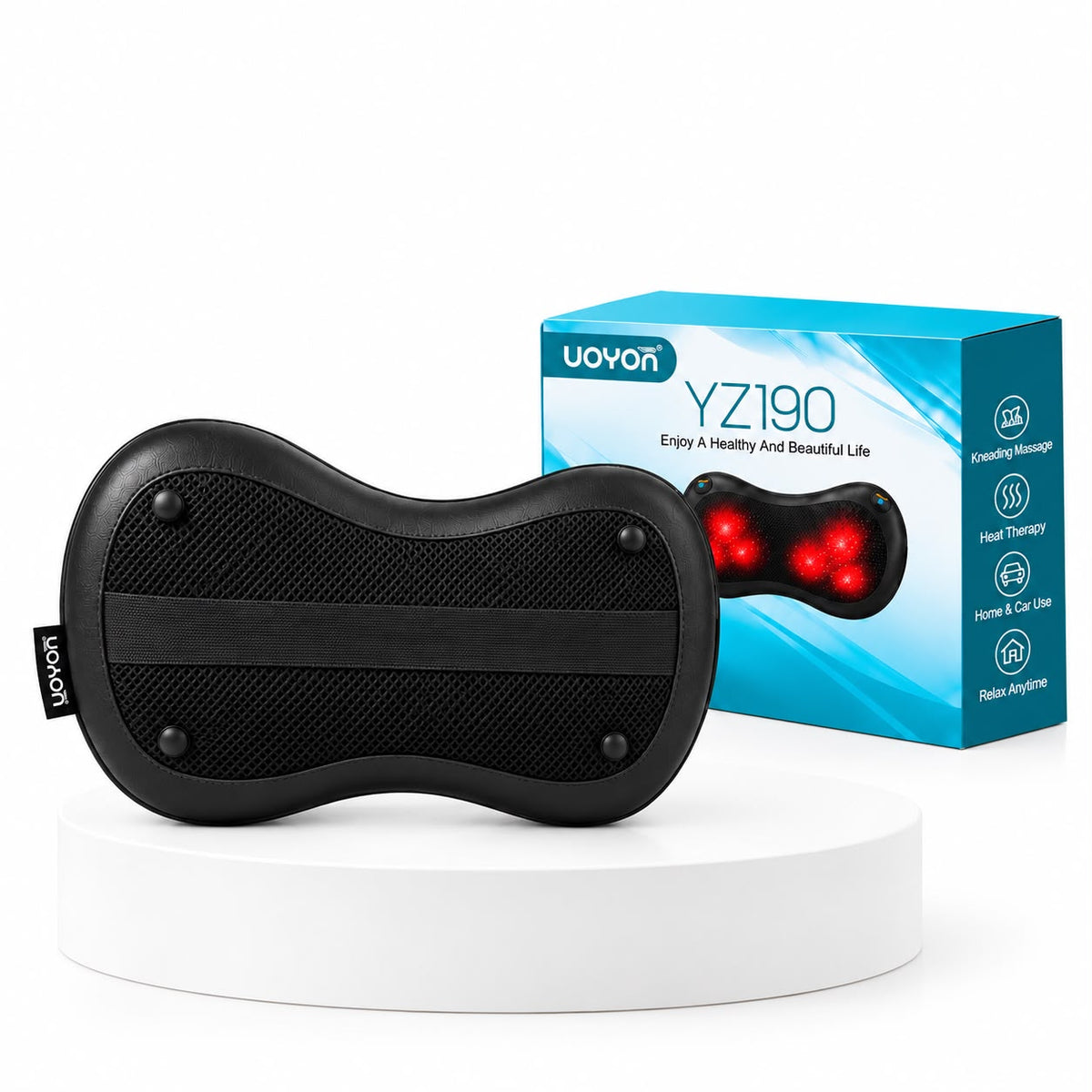 Cojín Masajeador Portátil • Shiatsu YZ169 YoYox