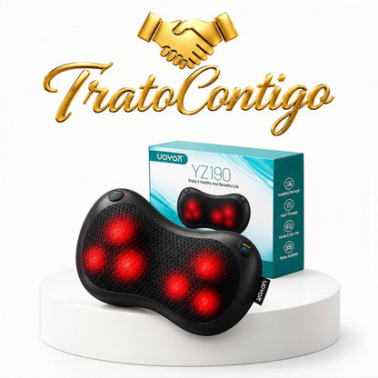Cojín Masajeador Portátil • Shiatsu YZ169 YoYox