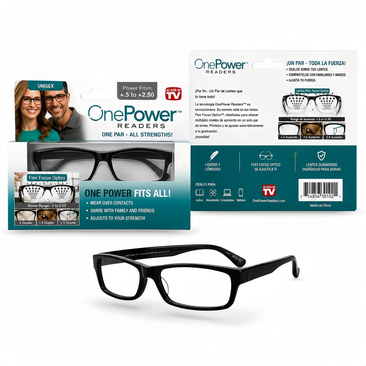 👓 LENTES ONE POWER TECNOLOGÍA FLEX - FOCUS PRO ™VER CON CLARIDAD💎