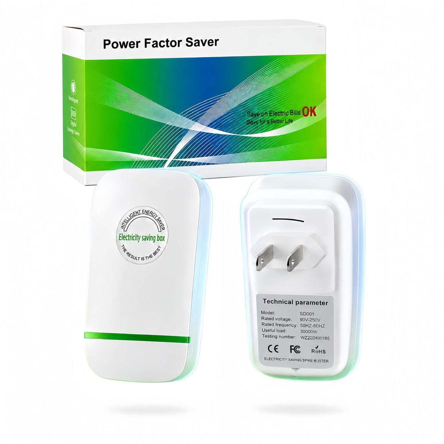 AHORRADOR DE ENERGÍA PARA CASA O NEGOCIO ⚡️ ELECTRICITY SAVING BOX REDUCE TU PAGO DE LUZ  💡