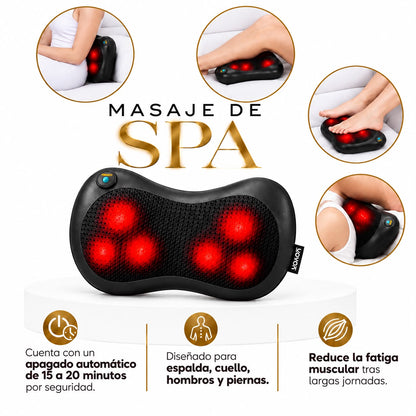 Cojín Masajeador Portátil • Shiatsu YZ169 YoYox